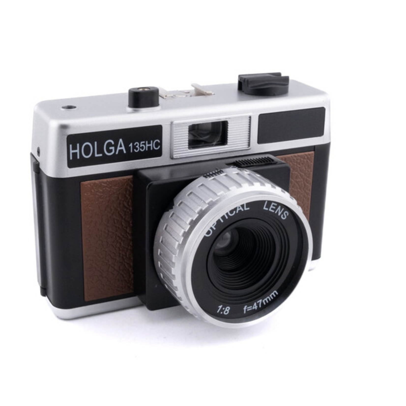 Holga Holga 135HC Half Frame 35mm Film Camera - Black and Brown