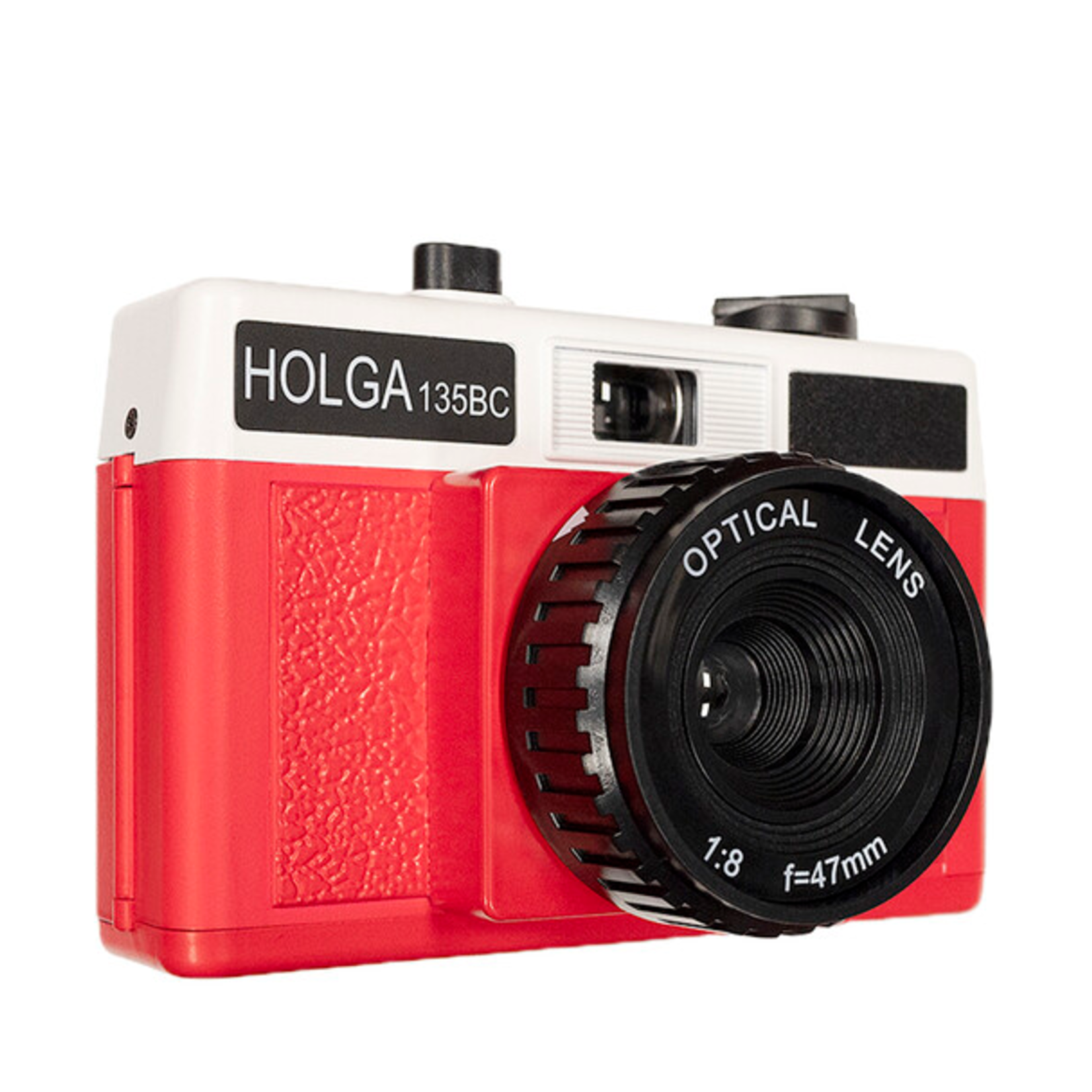 Holga Holga 135BC 35mm Film Camera - Red and White