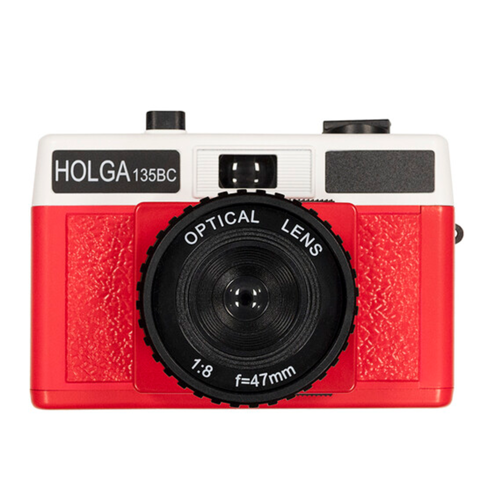 Holga Holga 135BC 35mm Film Camera - Red and White