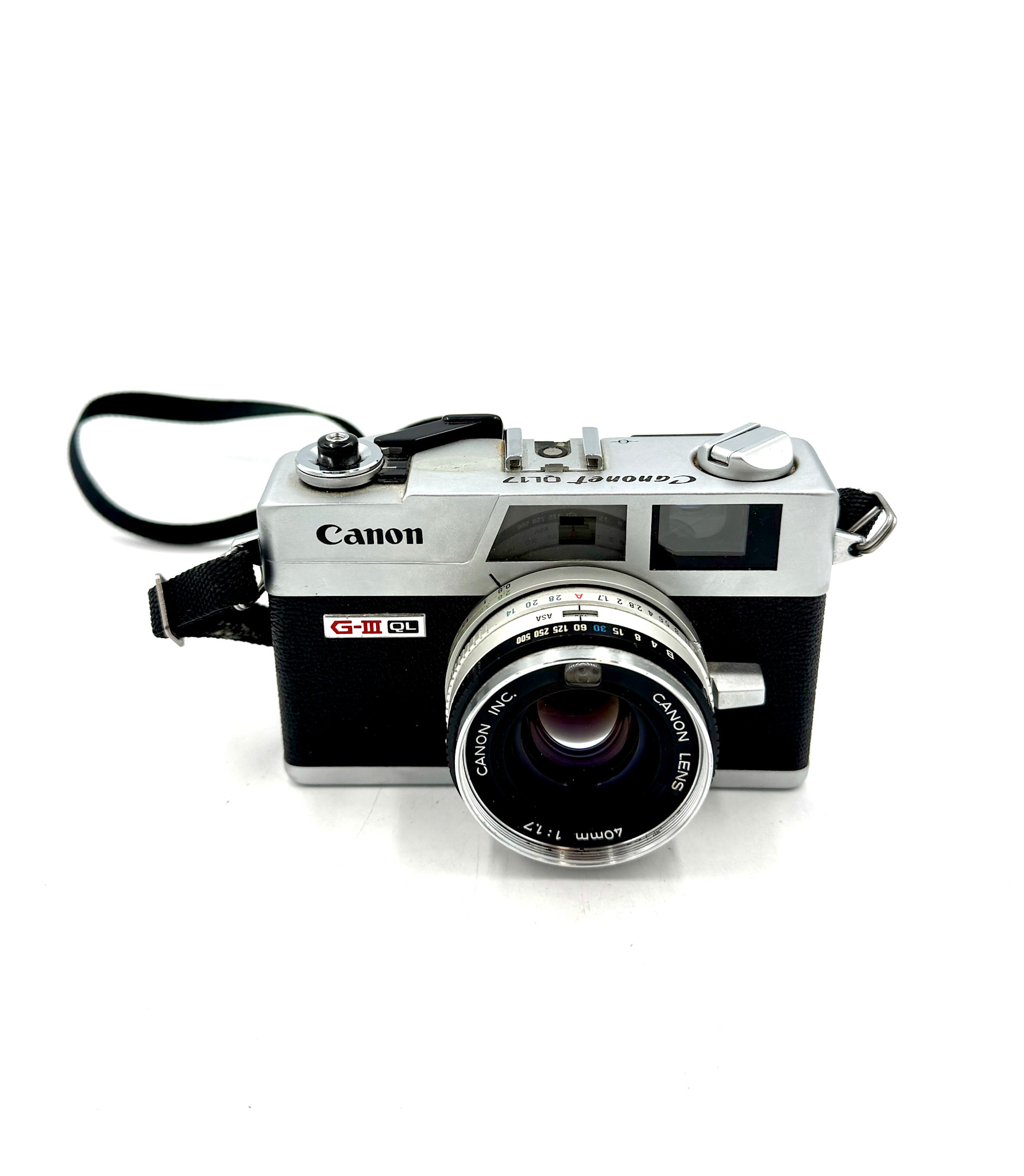 フィルムカメラ Canon G-III QL17 Canonet QL17 G-III のレビュー｜hmacky