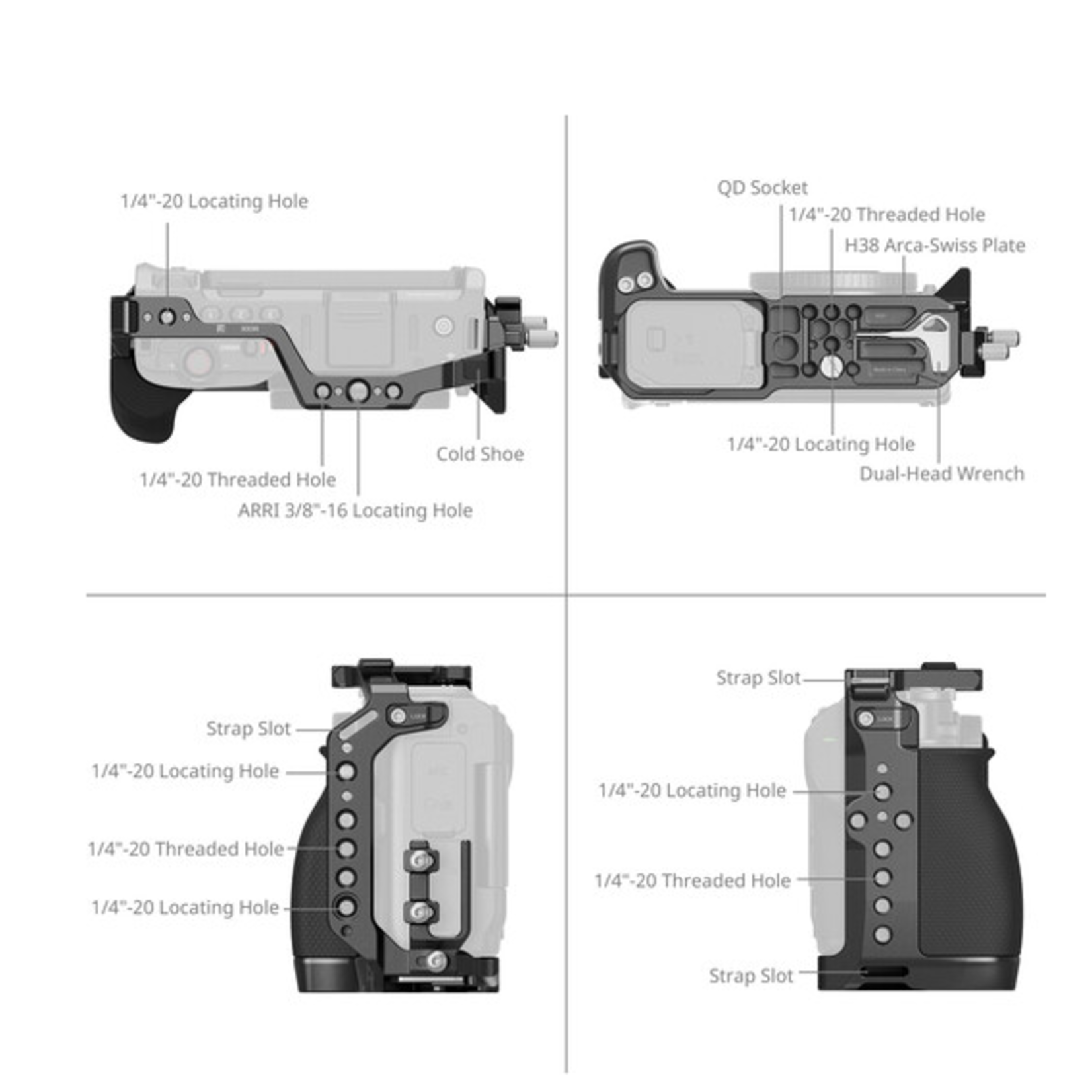 SmallRig SmallRig Basic Camera Cage Kit for Nikon ZR
