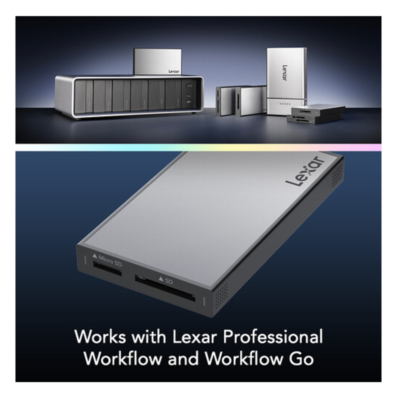 Lexar Lexar Professional Workflow SD/Micro SD UHS-II Reader