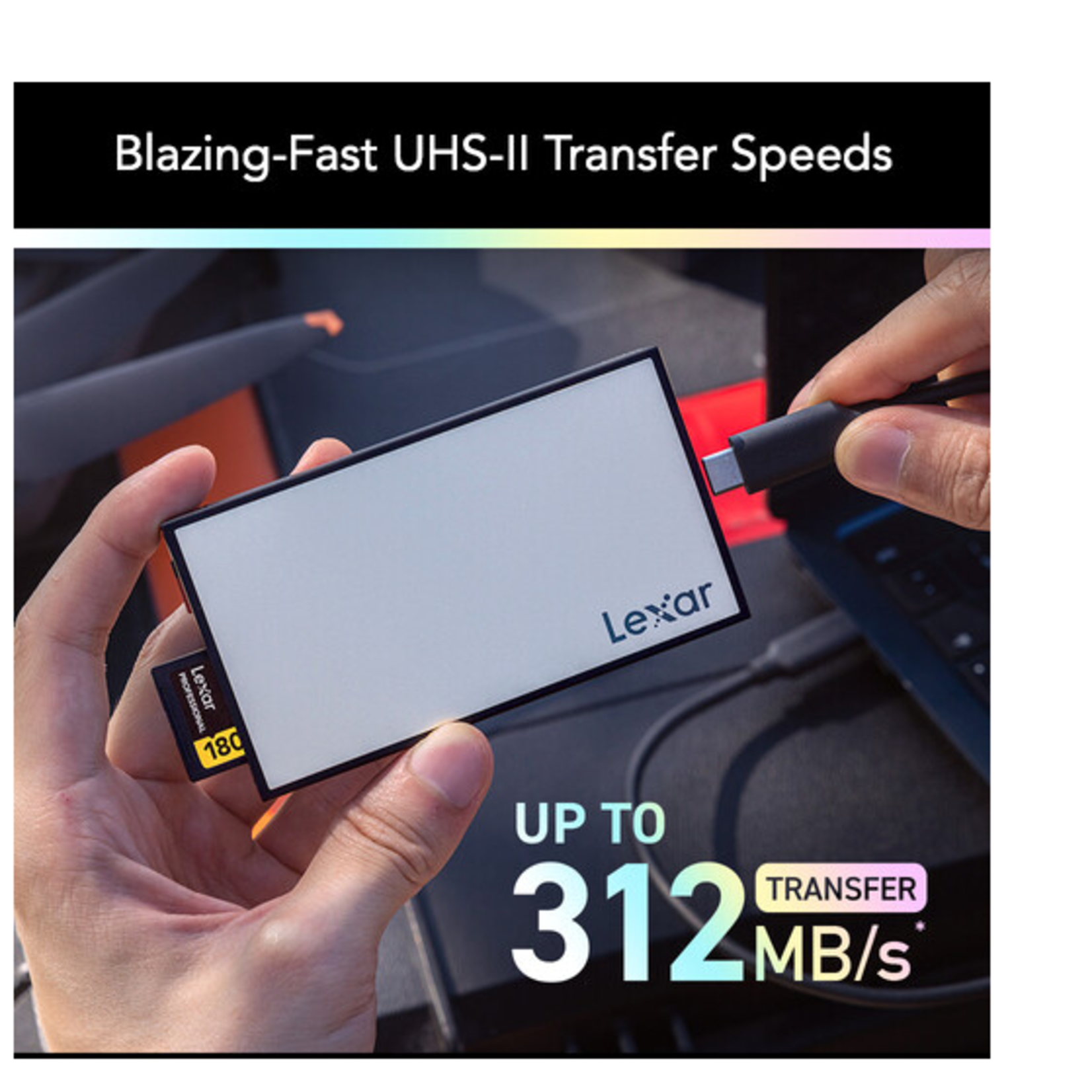 Lexar Lexar Professional Workflow SD/Micro SD UHS-II Reader