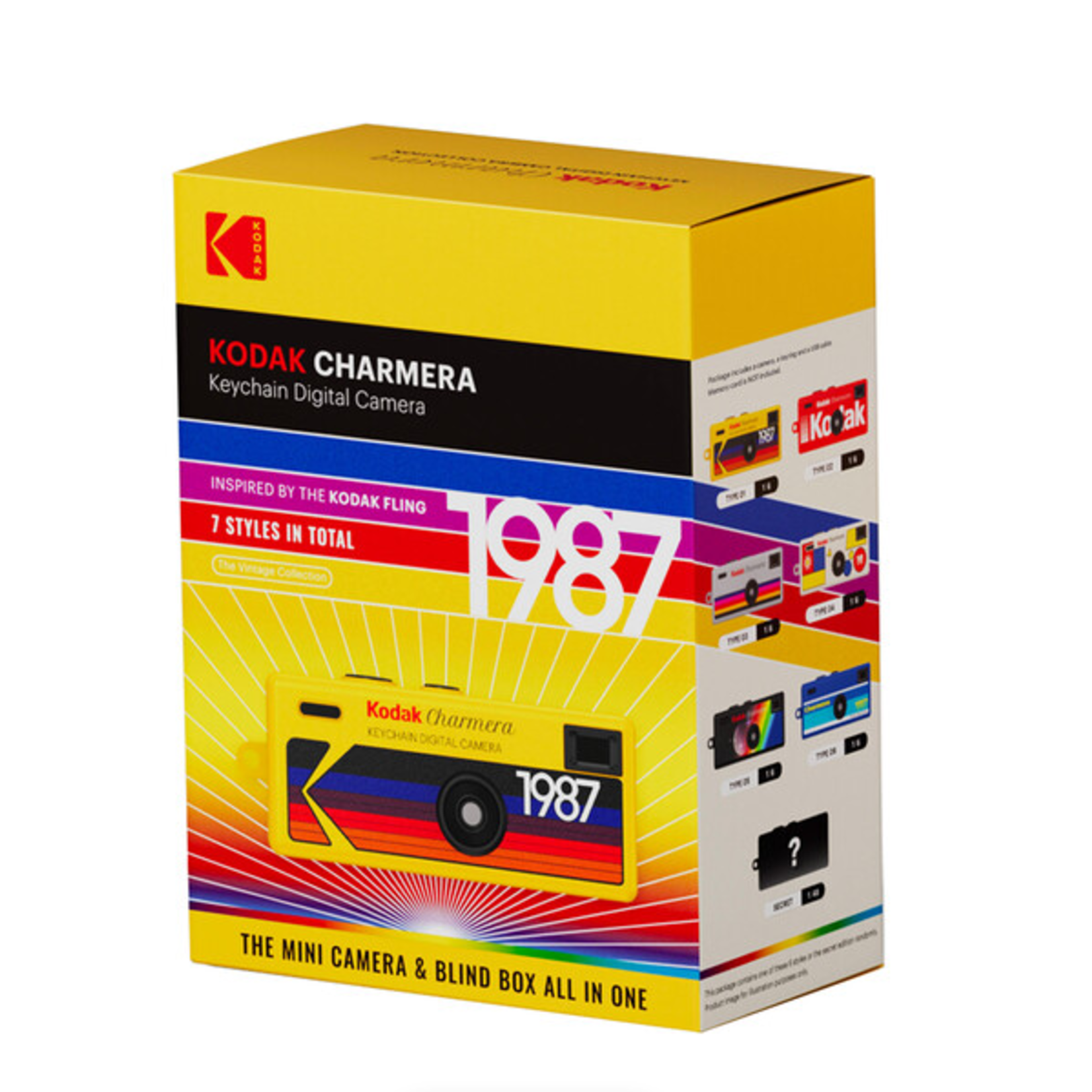 Kodak Kodak Charmera Key Chain Digital Camera (Random Style Blind Box)