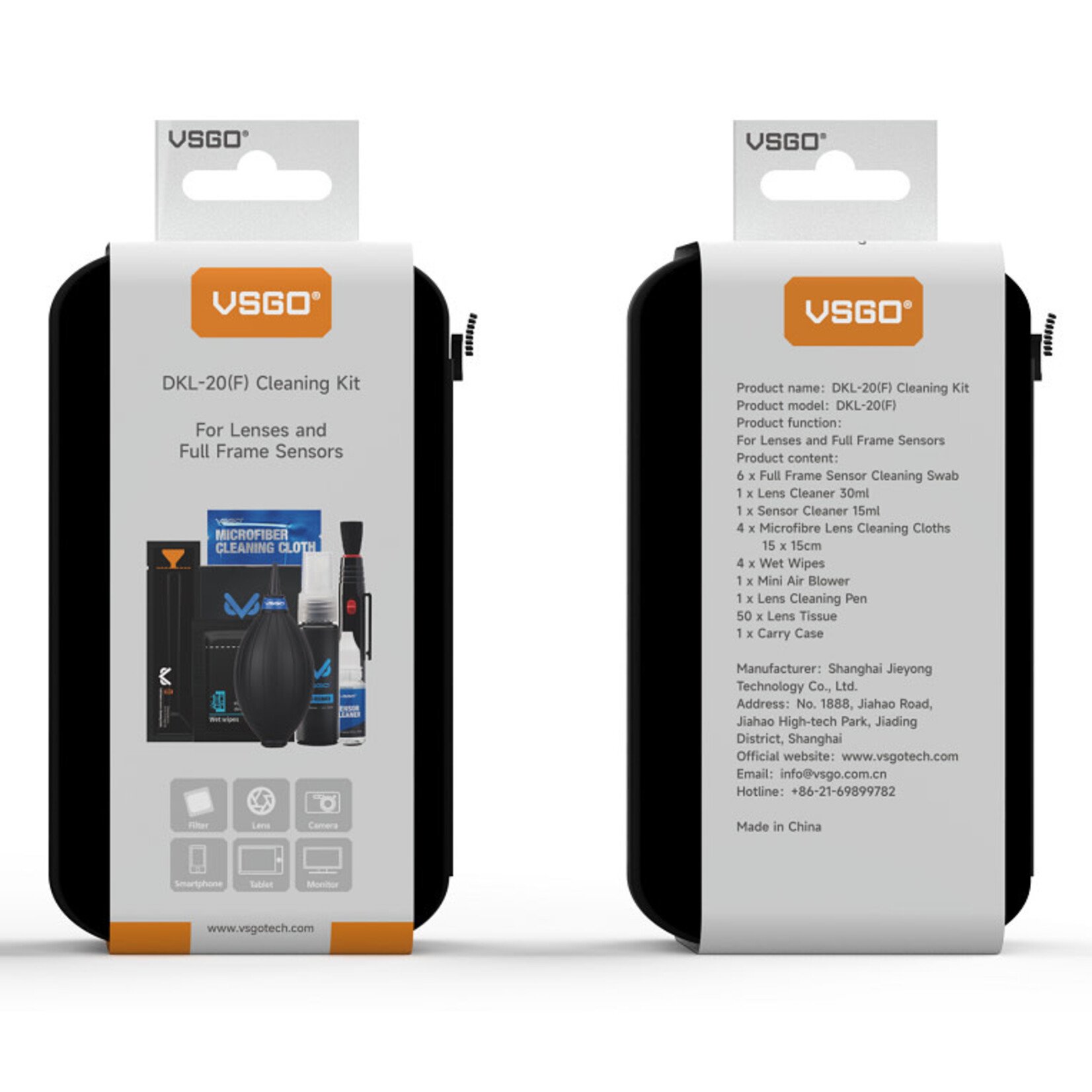 VSGO VSGO Camera Lens & Full-Frame Sensor Cleaning Portable Kit