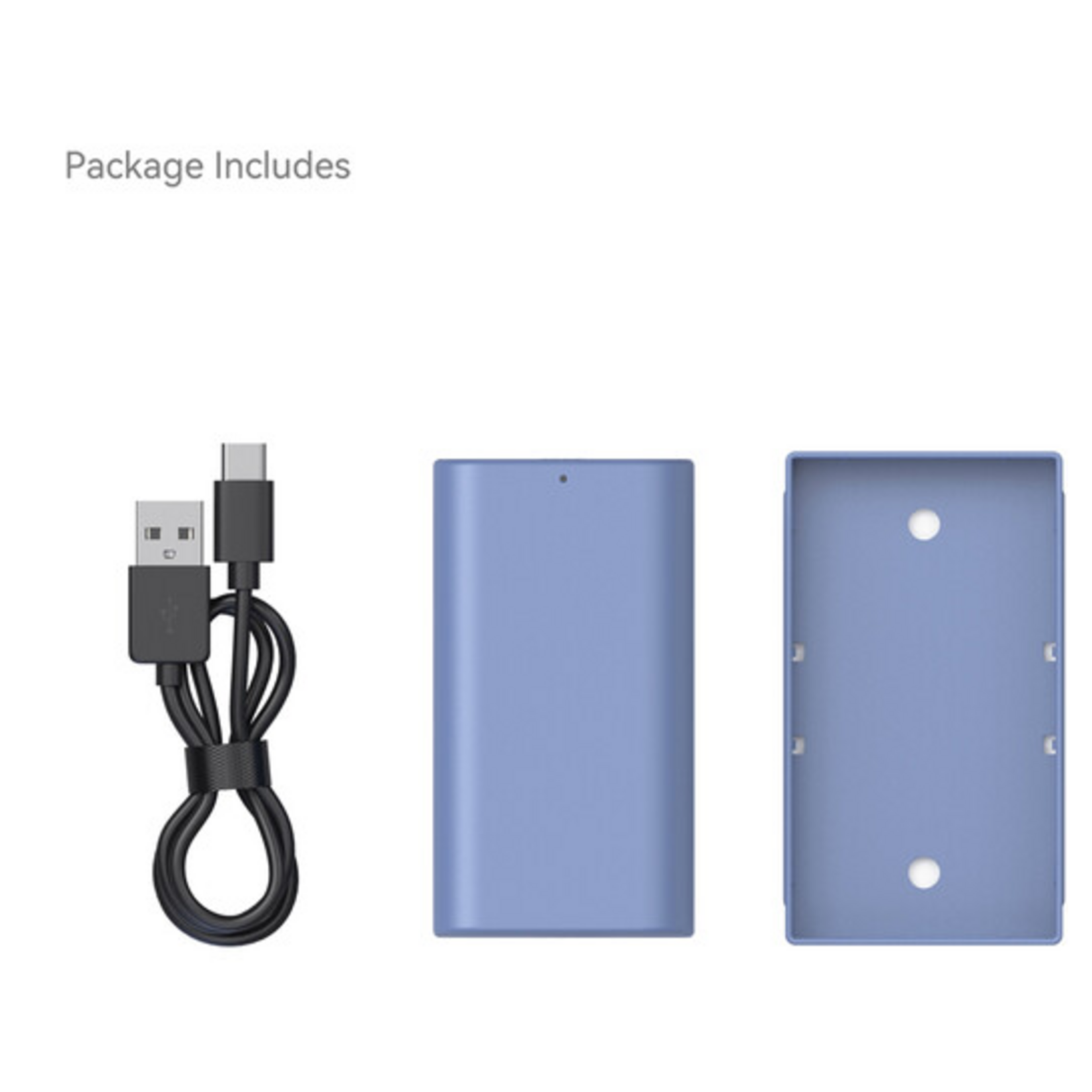 SmallRig SmallRig L-Series/NP-F550 USB-C Battery (3500mAh, Blue)