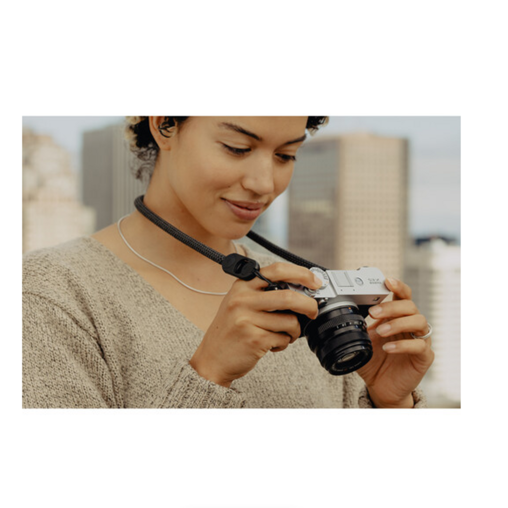 Peak Design Peak Design Form Rope Camera Strap - Black - Neck (31")