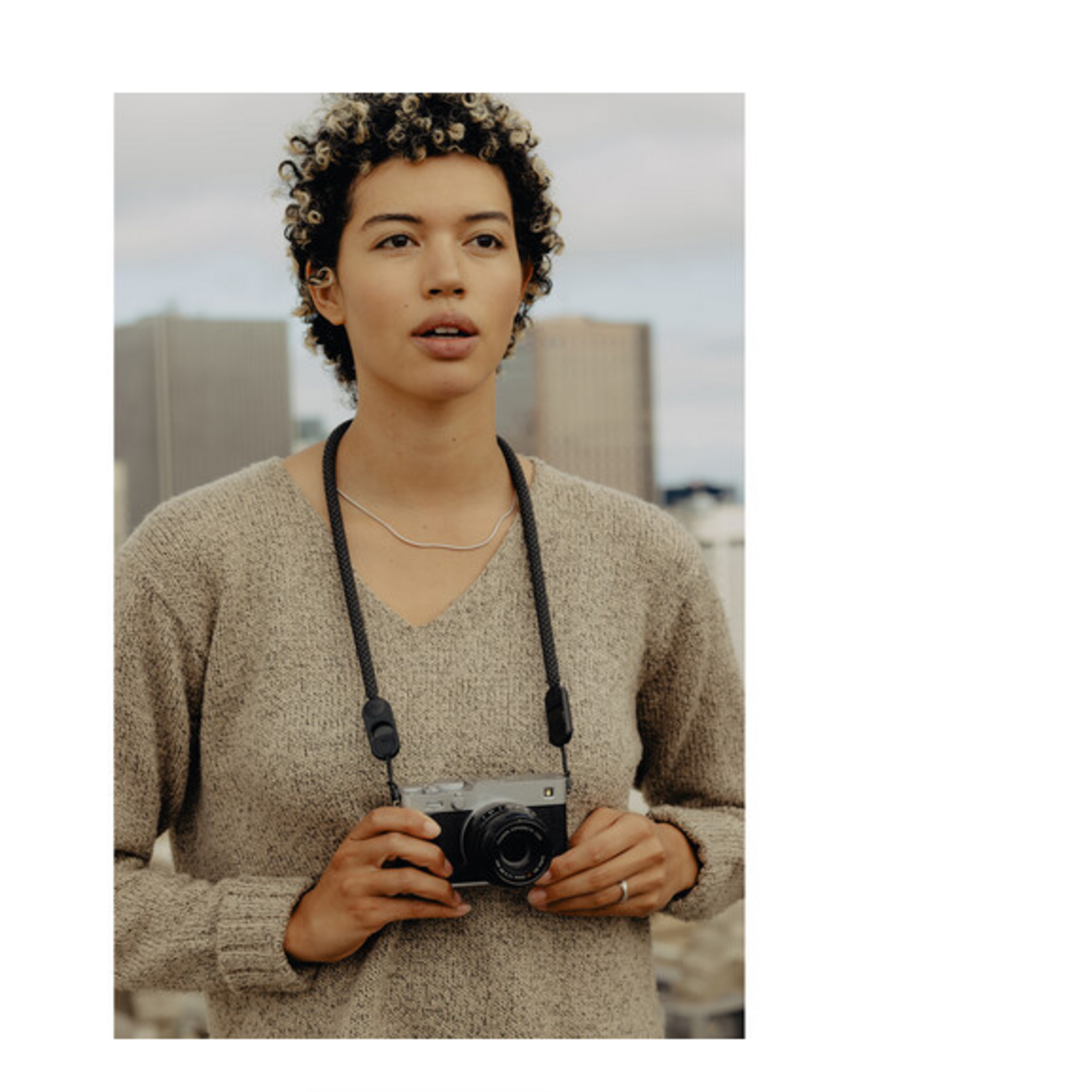 Peak Design Peak Design Form Rope Camera Strap - Black - Neck (31")