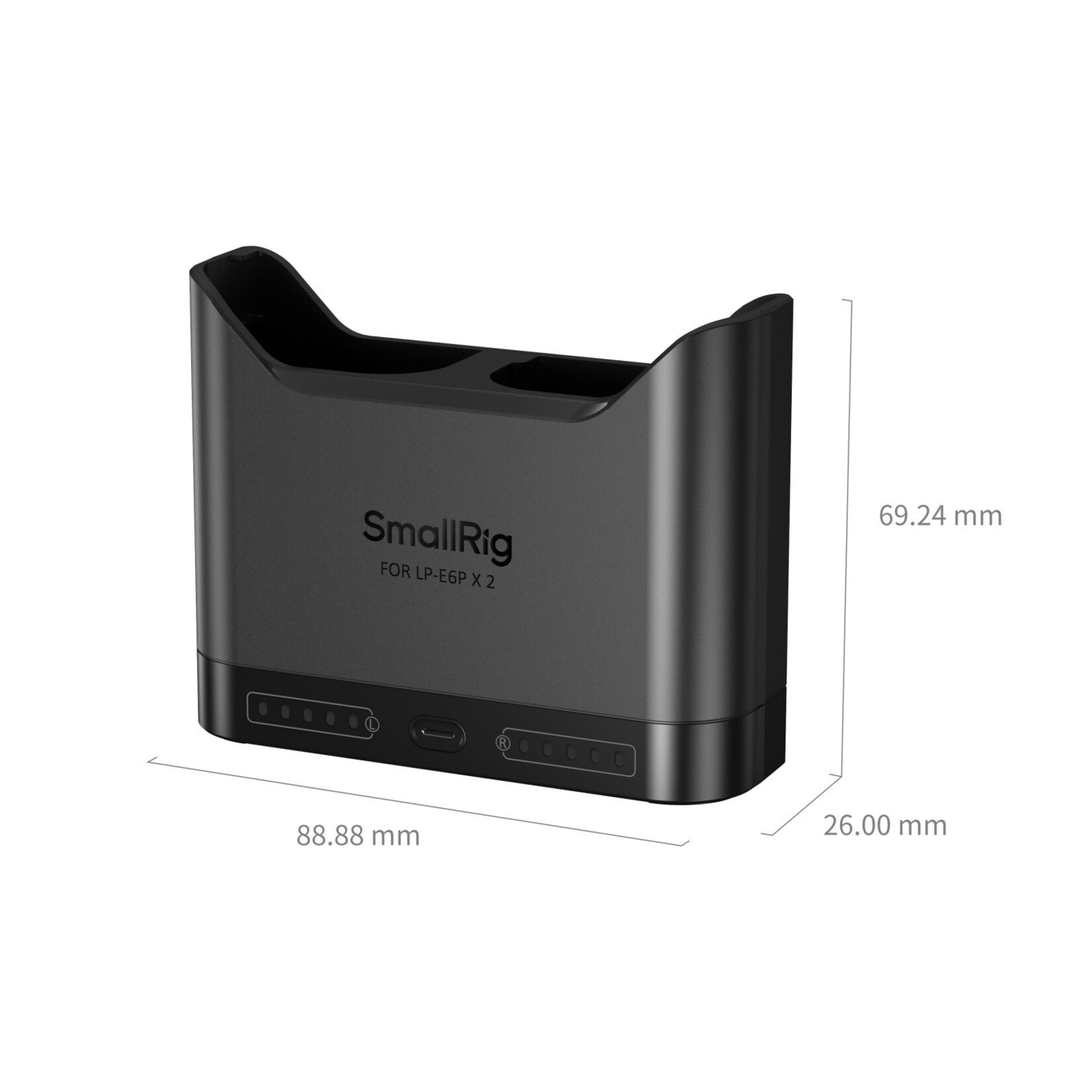 SmallRig SmallRig Dual Battery Charger - USB-C
