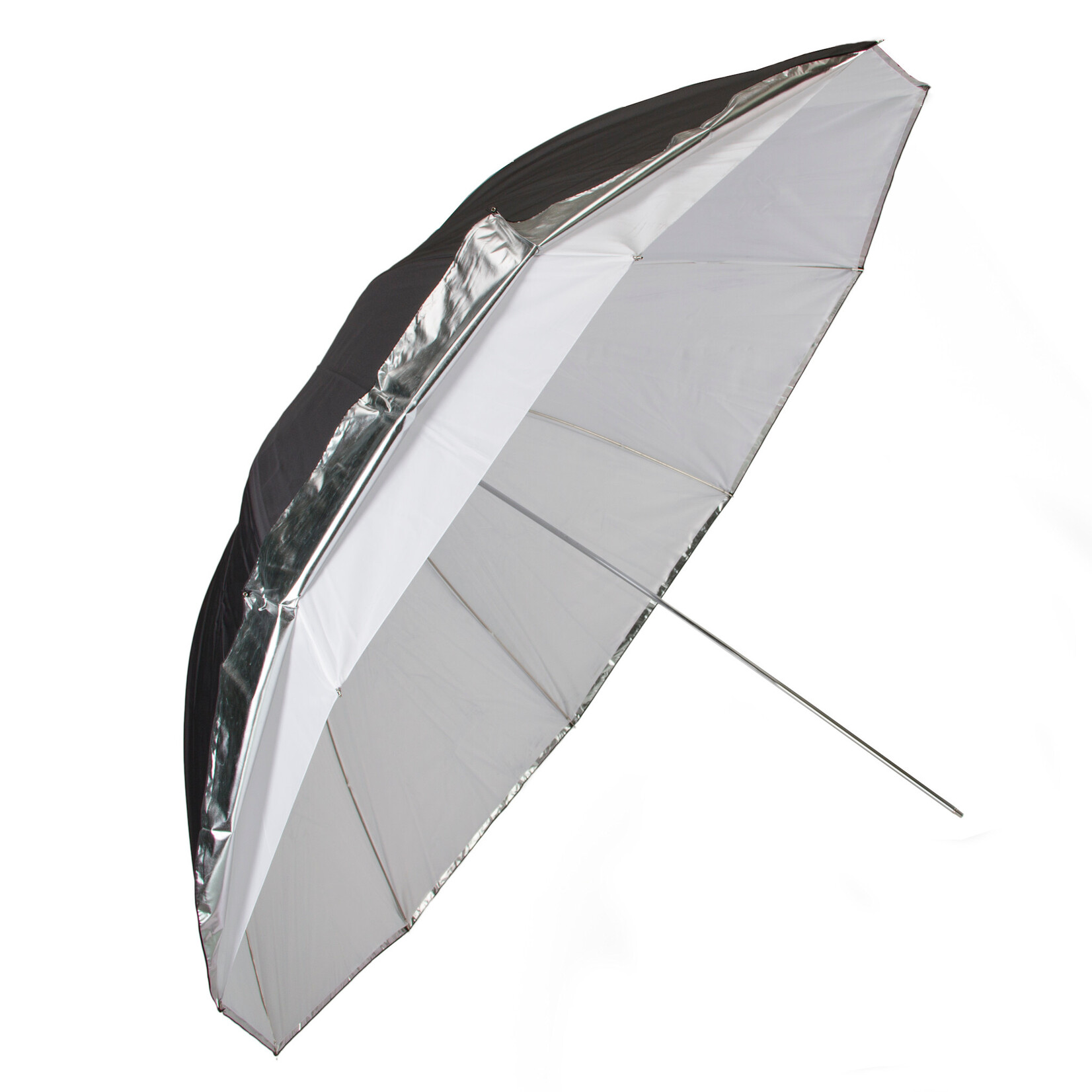 ProMaster ProMaster 60" Convertible 3-in-1 Umbrella - White/Silver/Black