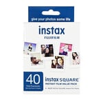 FujiFilm Fujifilm Instax Square Film 40-count Value Pack