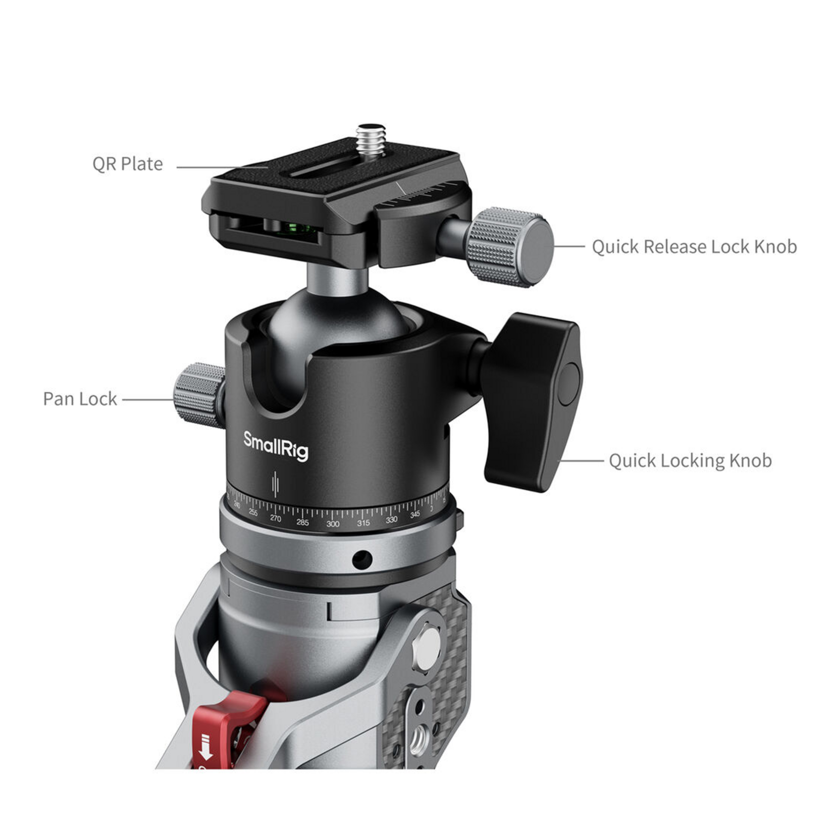 SmallRig SmallRig Aluminum Photography Monopod (65.6")