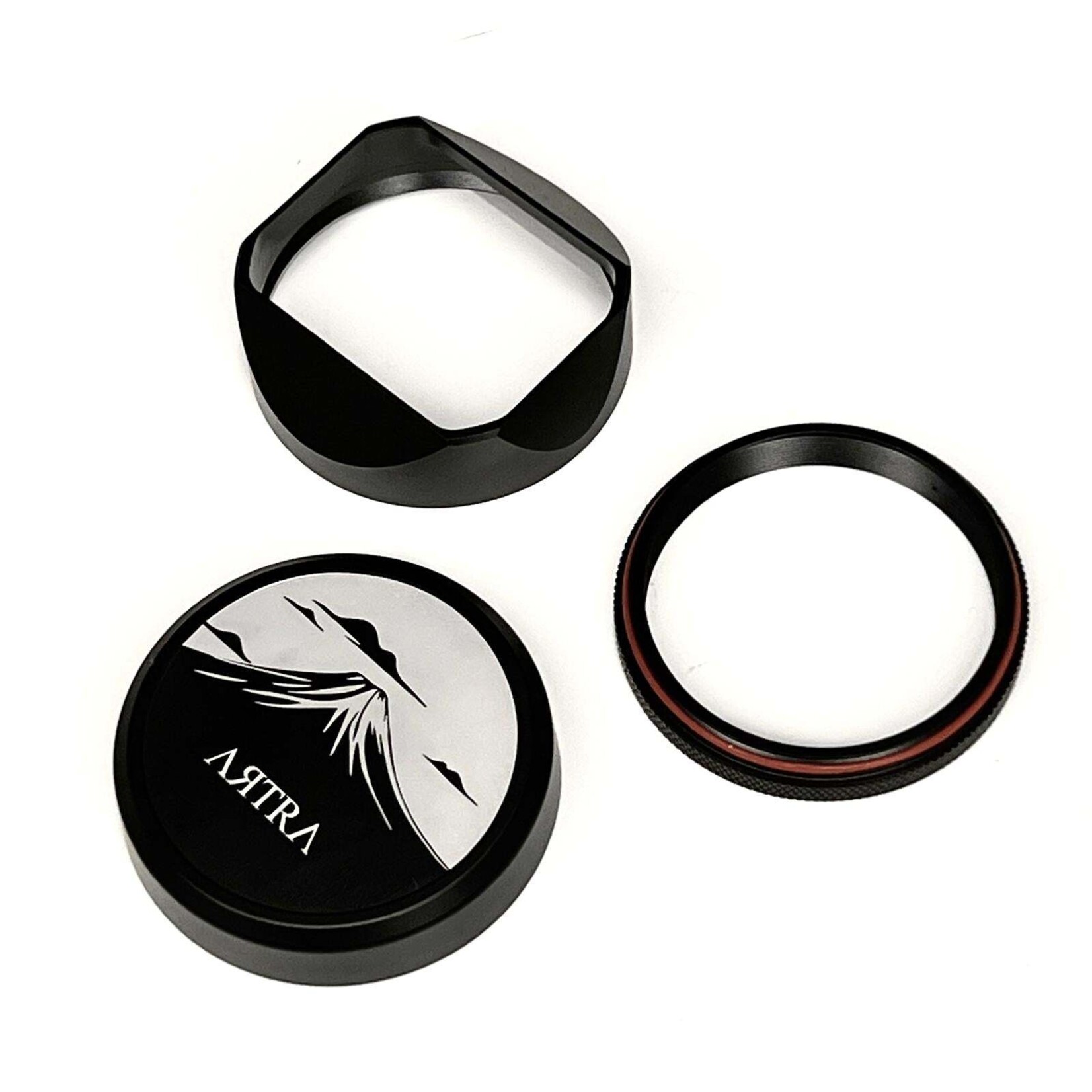 Phottix Phottx - ARTRA LAB Lens Hood and Adapter Ring Set with Cap for Fujifilm X100 Black