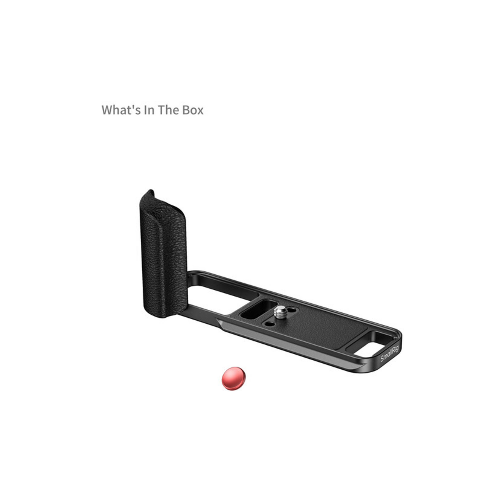 SmallRig SmallRig L-Shaped Mount Plate with Silicone Handle for FUJIFILM X-E5 (Black)