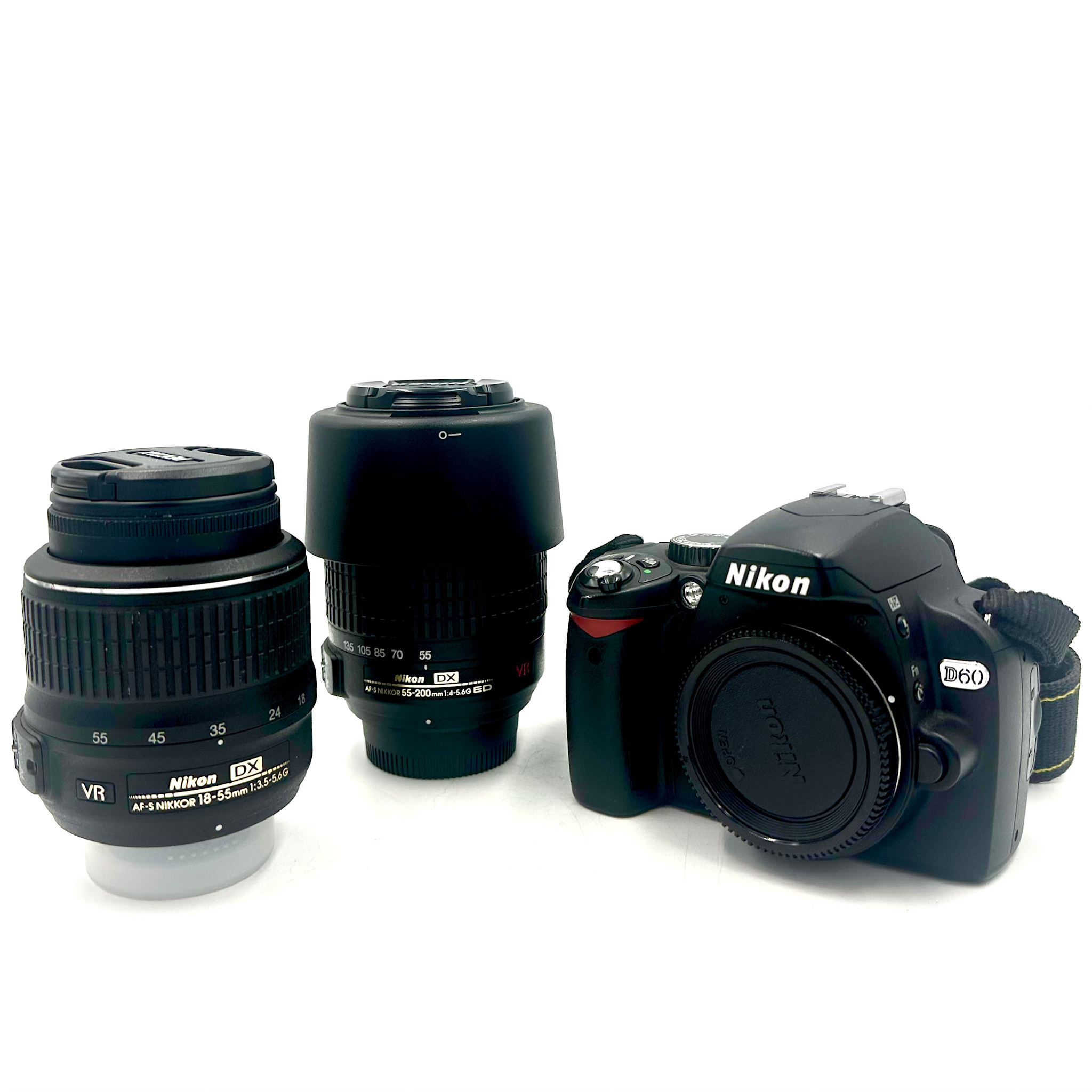 Nikon D60 デジタルカメラ 18-55mm VRレンズ Amazon.com : Nikon D60 DSLR Camera with 18-55mm f/3.5-5.6G Auto