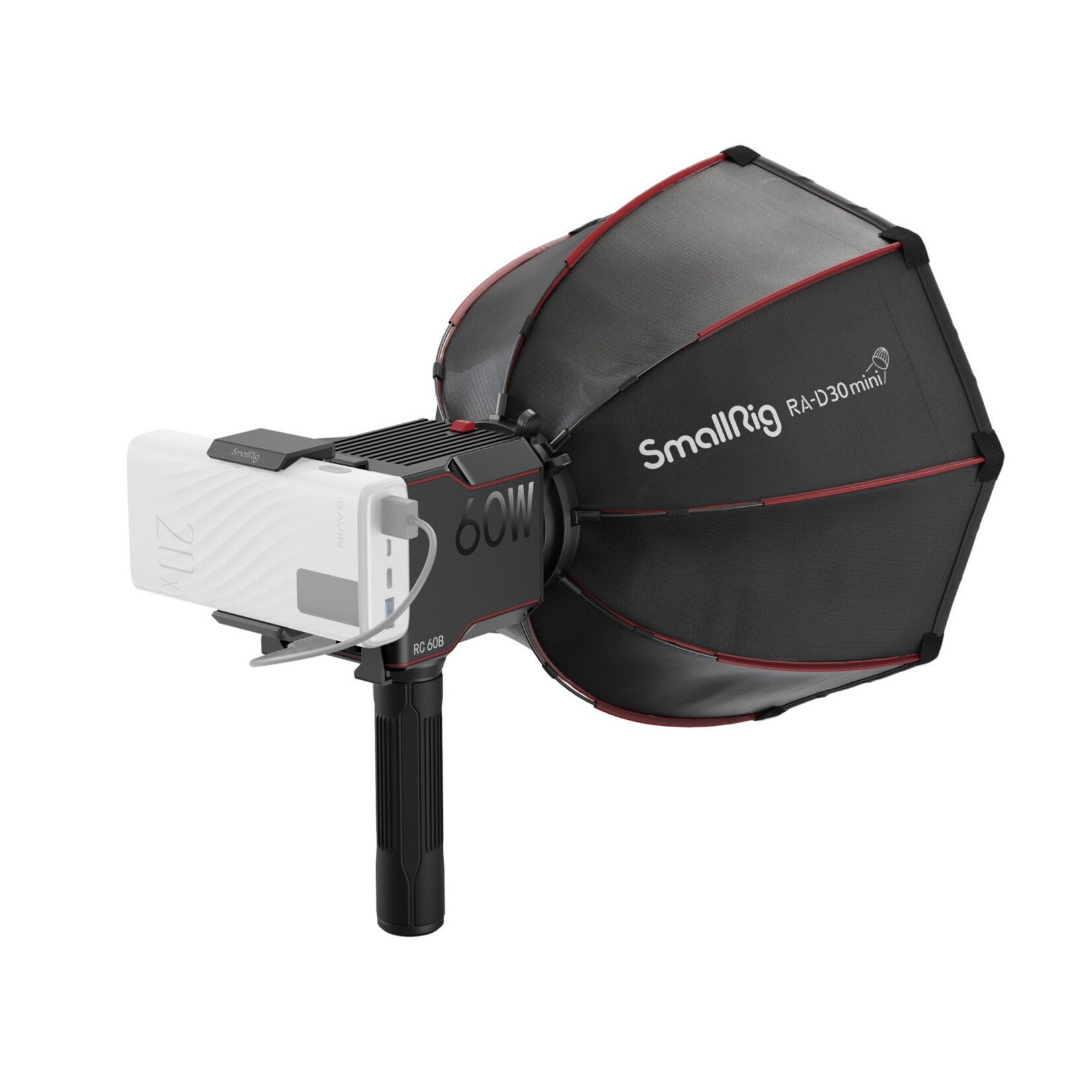 SmallRig SmallRig RC 60B Bi-Color LED Monolight (Power Bank Clamp Edition)