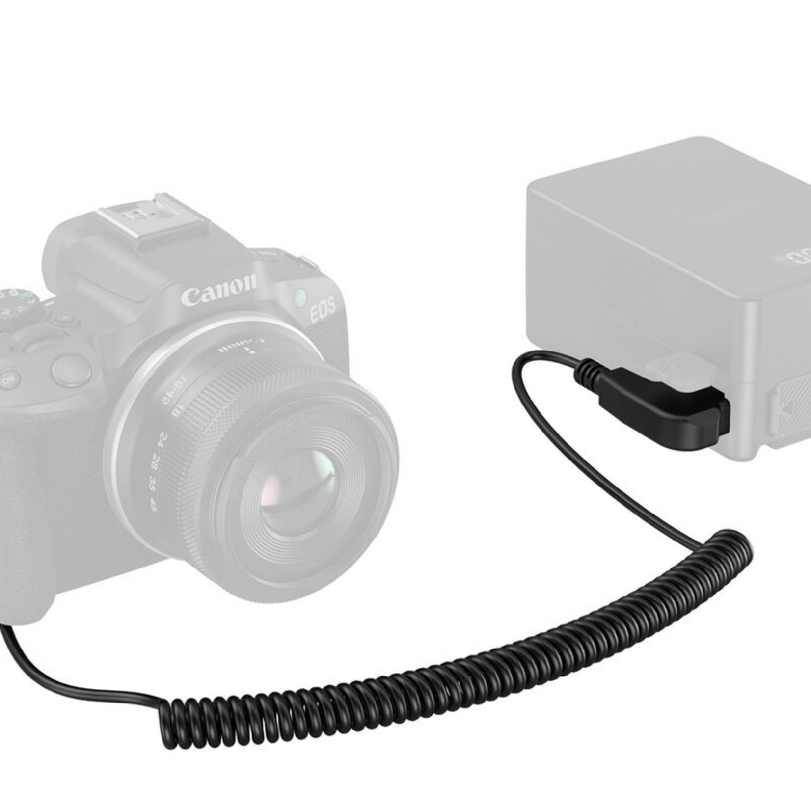 SmallRig SmallRig DT-E6P Coiled LP-E6P Battery Dummy Cable (22.8")