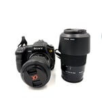 Sony #1509 Used Sony A200 w/18-70mm & 75-300mm Lenses