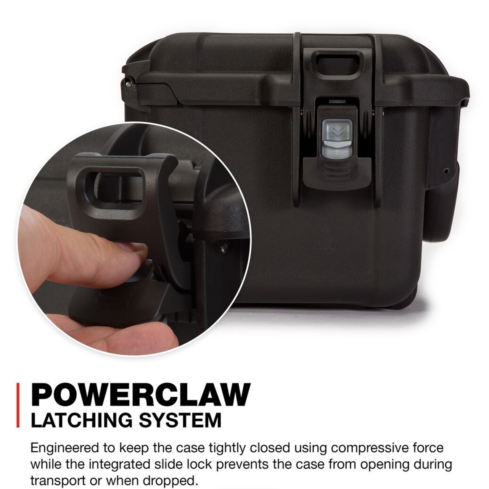 Nanuk Nanuk Case 908 With Padded Divider - Black