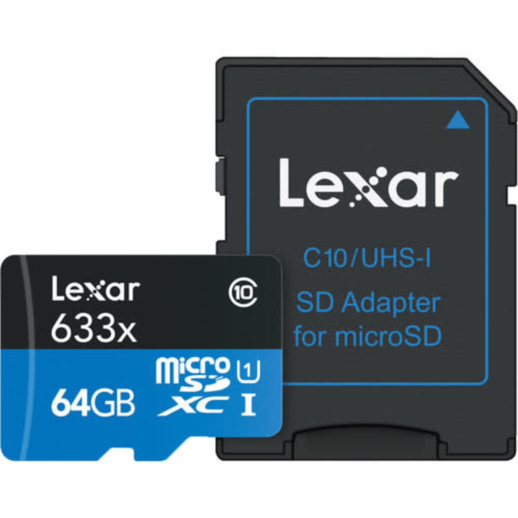 Lexar Lexar microSDXC 633x UHS-I 64GB with SD Adapter