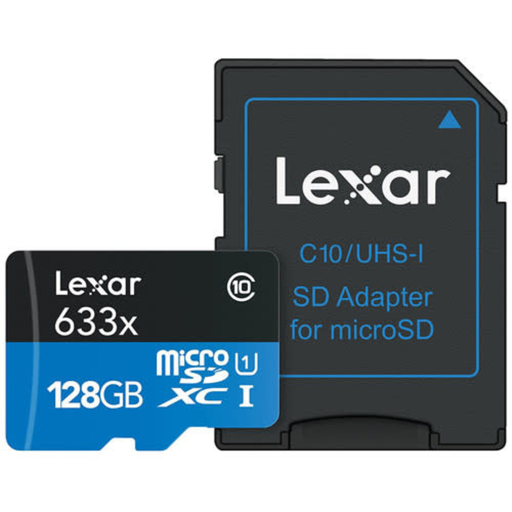 Lexar Lexar microSDXC 633x UHS-I 128GB with SD Adapter