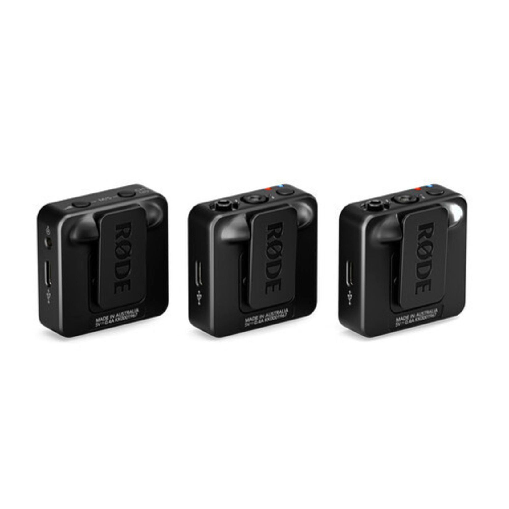 Rode RODE Wireless GO (Gen 3) 2-Person Compact Digital Wireless Microphone System/Recorder (2.4 GHz, Black)