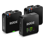 Rode RODE Wireless GO (Gen 3) 2-Person Compact Digital Wireless Microphone System/Recorder (2.4 GHz, Black)