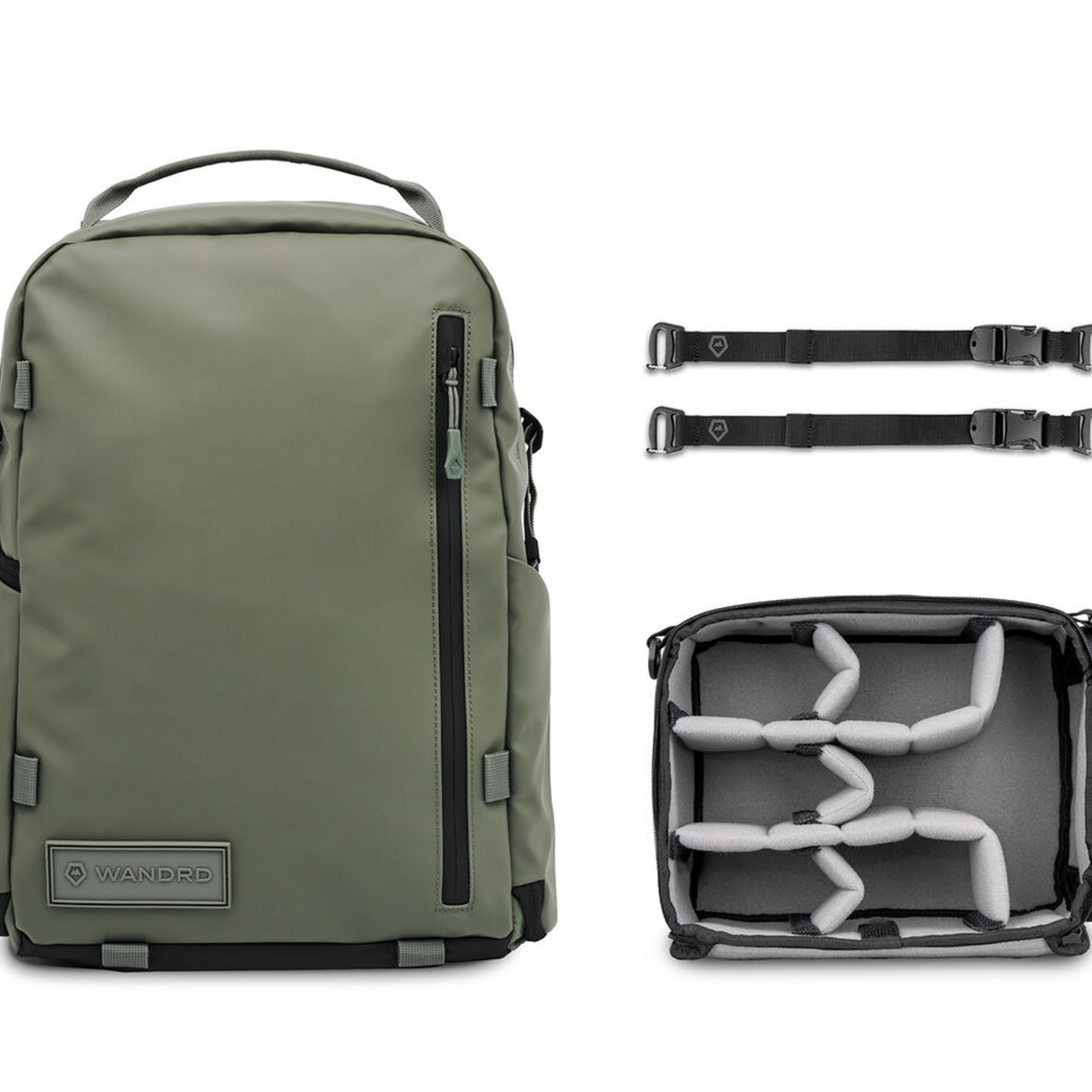 Wandrd WANDRD PRVKE Zip Photo Bundle (Wasatch Green, 21L)
