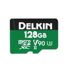 Delkin Delkin Devices 128GB POWER UHS-II microSDXC Memory Card with SD Adapter