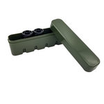 Japan Camera Hunter 35mm Film Hard Case Olive - Holds 5 Rolls of Film