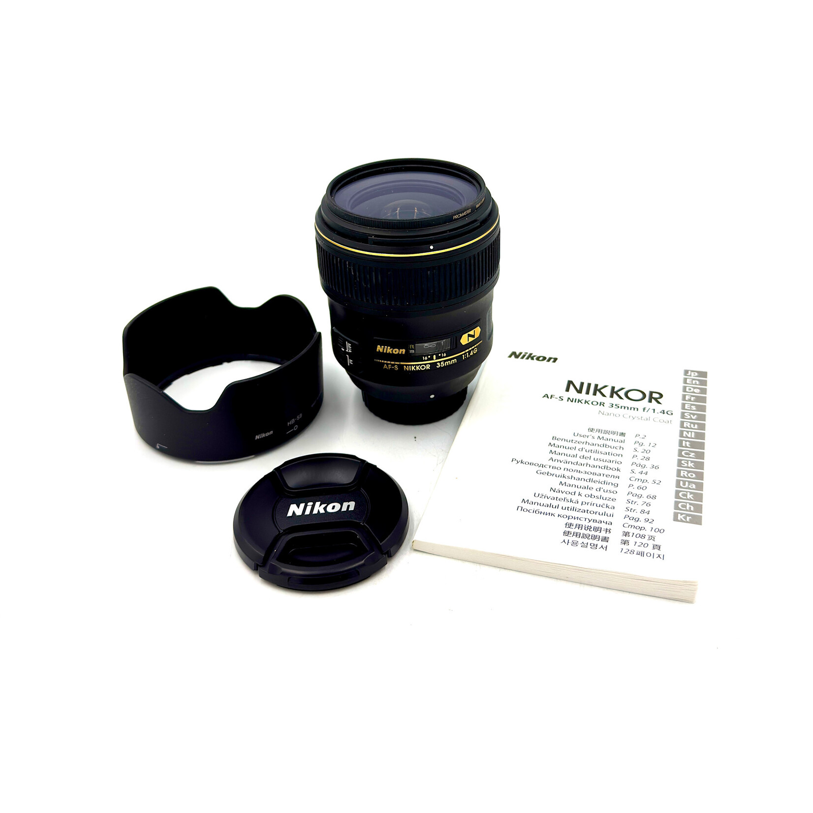 Nikon #1524 USED Nikon AF-S 35mm f/1.4 G