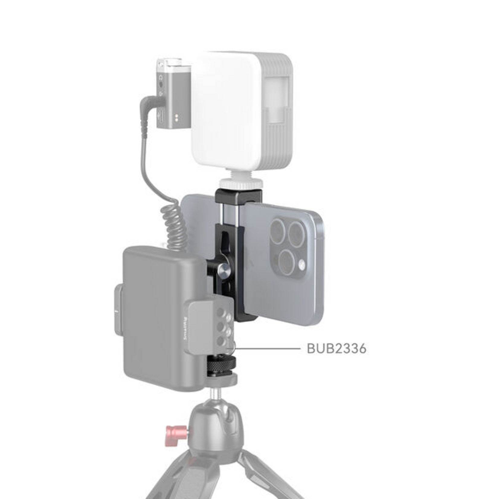 SmallRig SmallRig Metal Phone Holder with Cold Shoe Mount