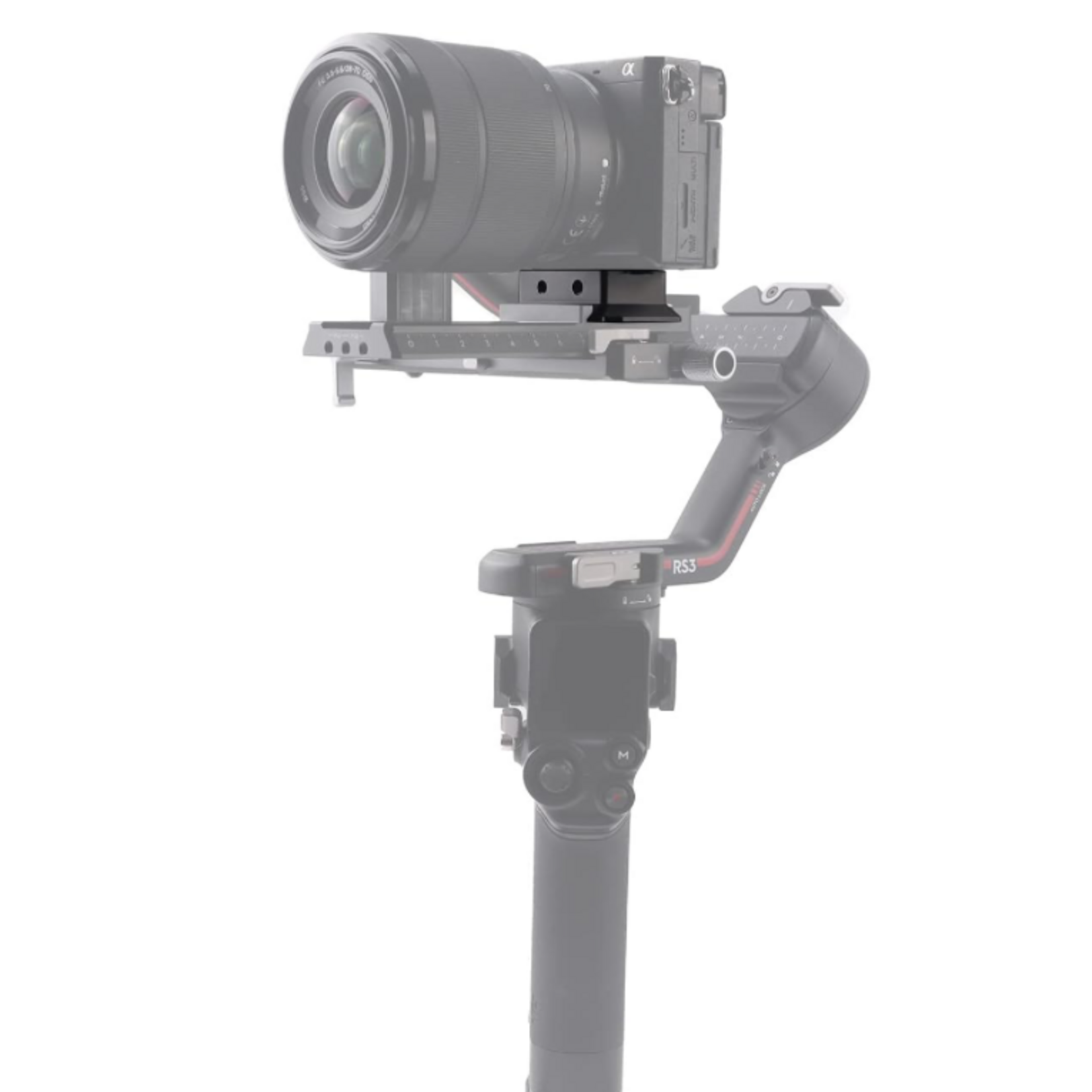 Upper Quick Release Baseplate QR Plate for DJI Ronin RS2 RSC2 RS3 Pro RS4 Pro RS 4 Mini Gimbal Stabilizer Arca-Swiss Standard Camera Tripod Ballhead