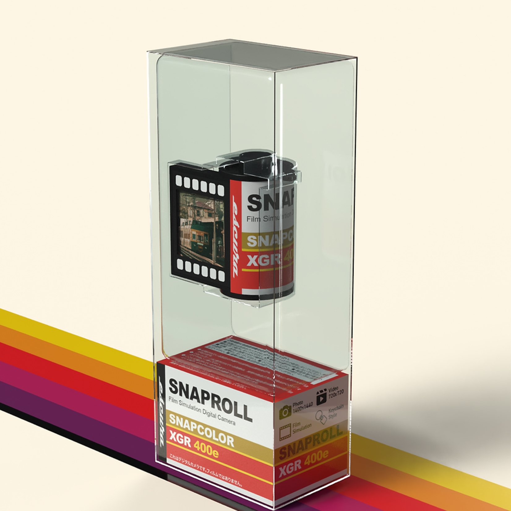 Escura SnapRoll Key Chain Digital Camera (Random Style Blind Box)