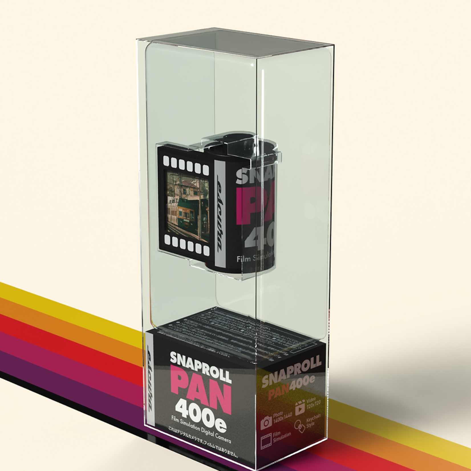 Escura SnapRoll Key Chain Digital Camera (Random Style Blind Box)