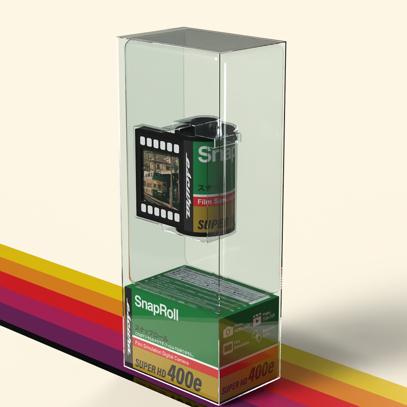 Escura SnapRoll Key Chain Digital Camera (Random Style Blind Box)