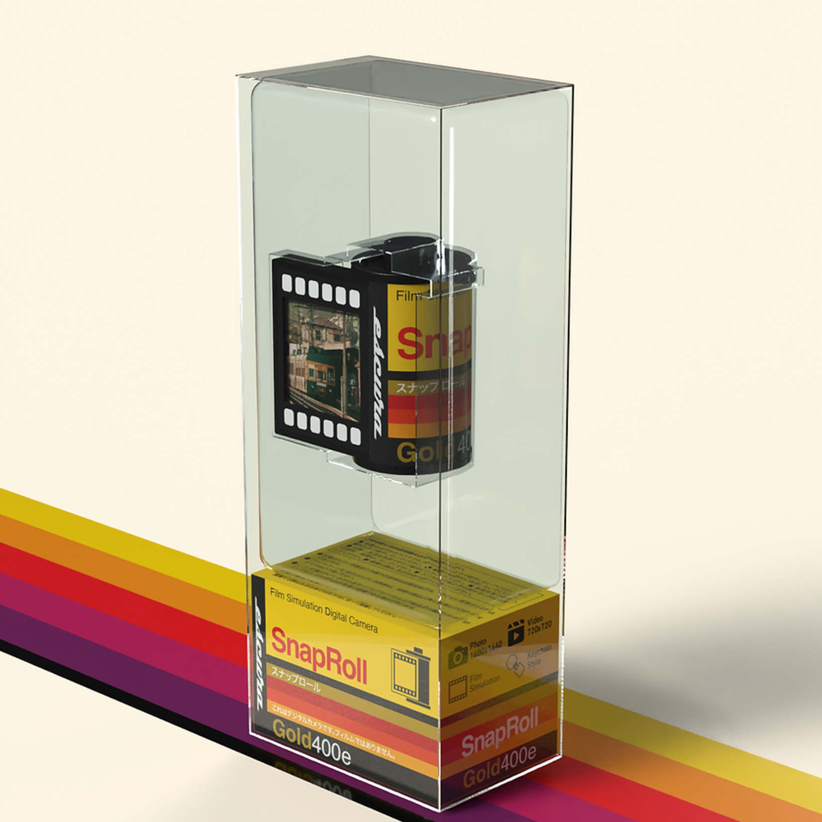 Escura SnapRoll Key Chain Digital Camera (Random Style Blind Box)