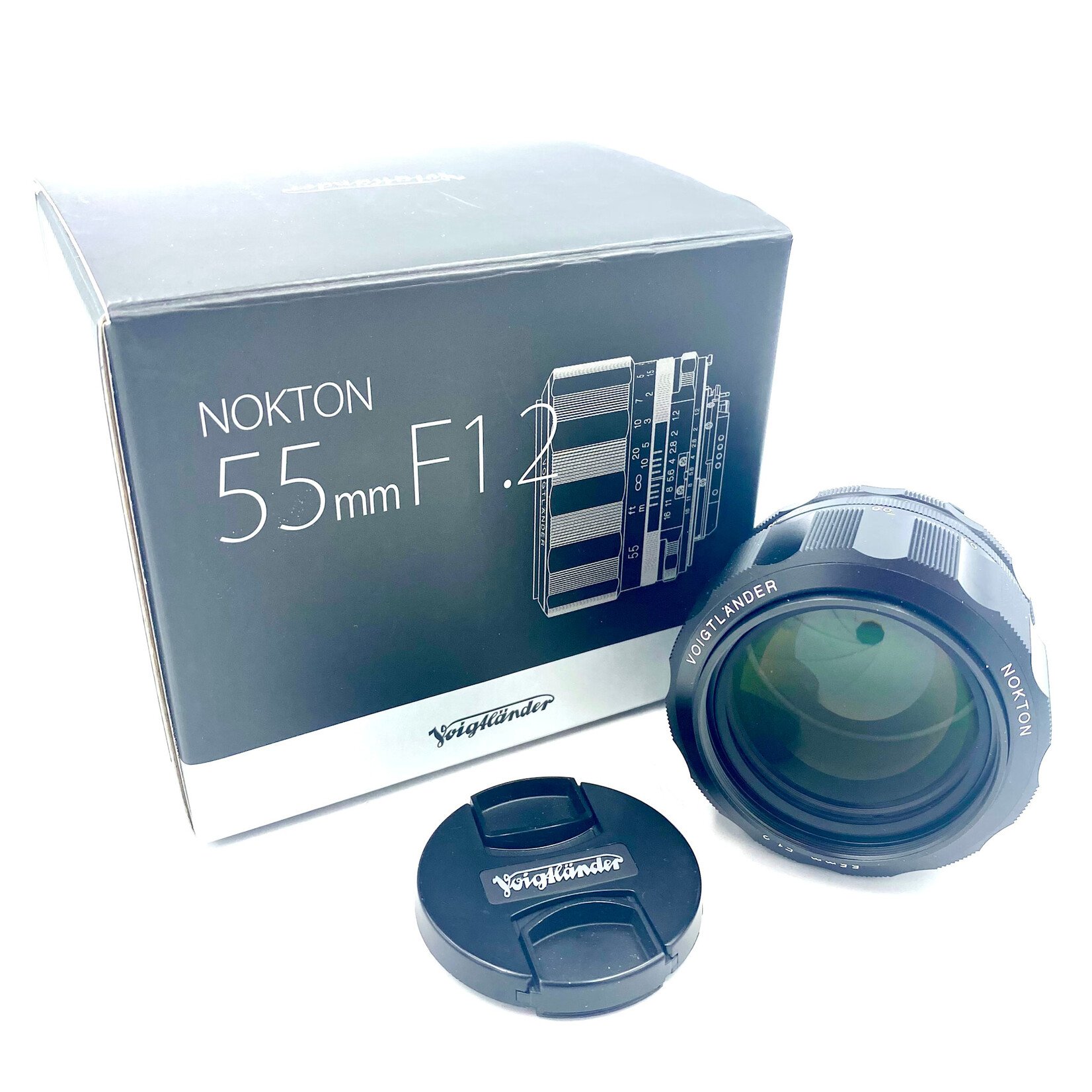 Voigtlander #1534 USED Nokton Voigtlander 55mm f/1.2 (F-mount)