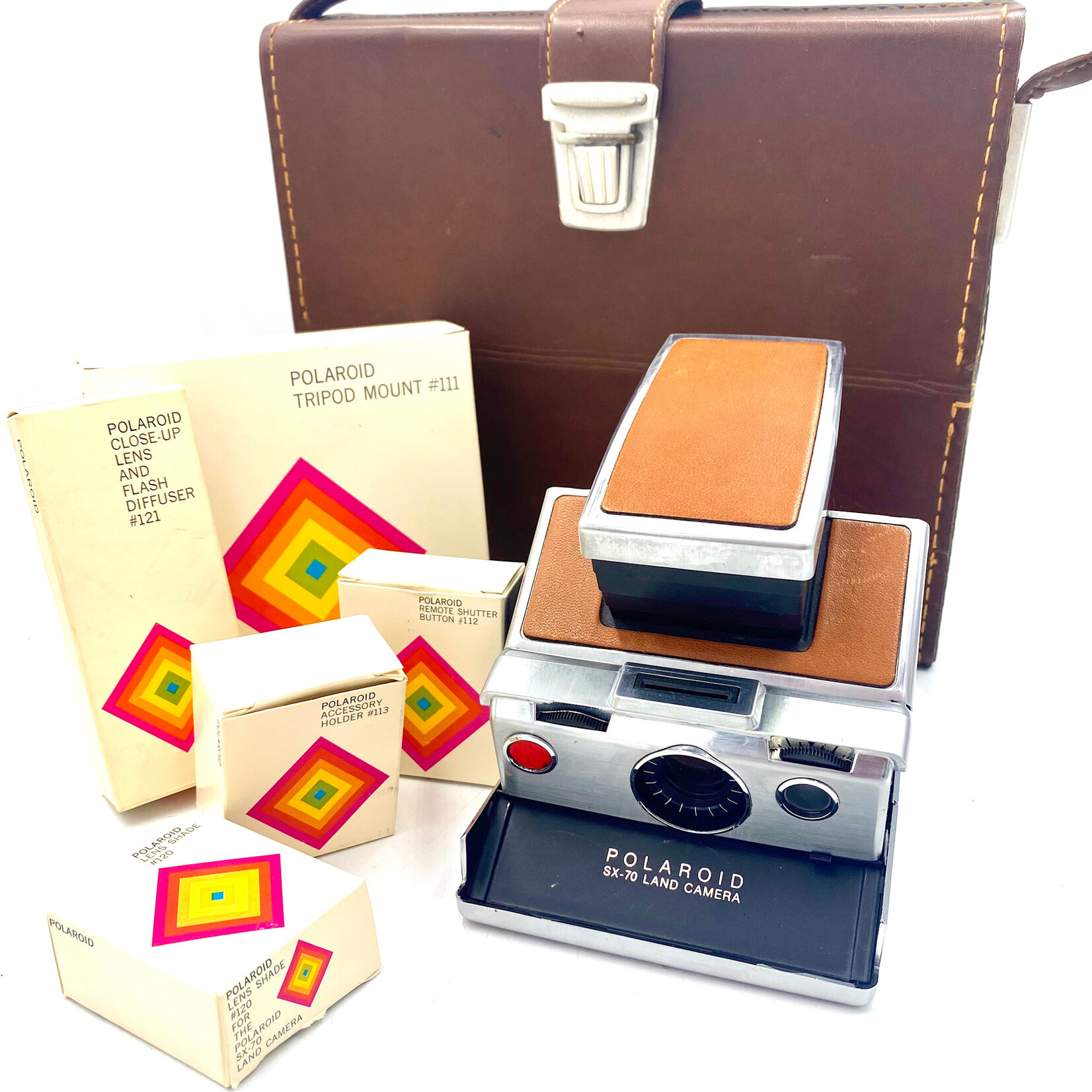 Polaroid #1534 Polaroid SX-70 Land Camera w/case