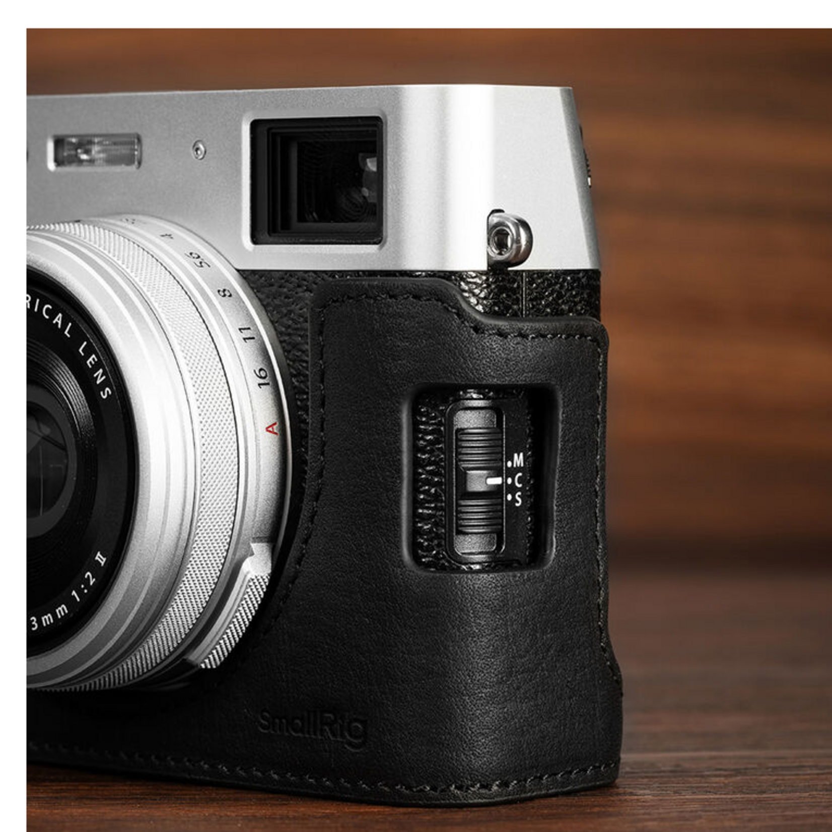 SmallRig SmallRig Leather Half Case for FUJIFILM X100VI (Black)