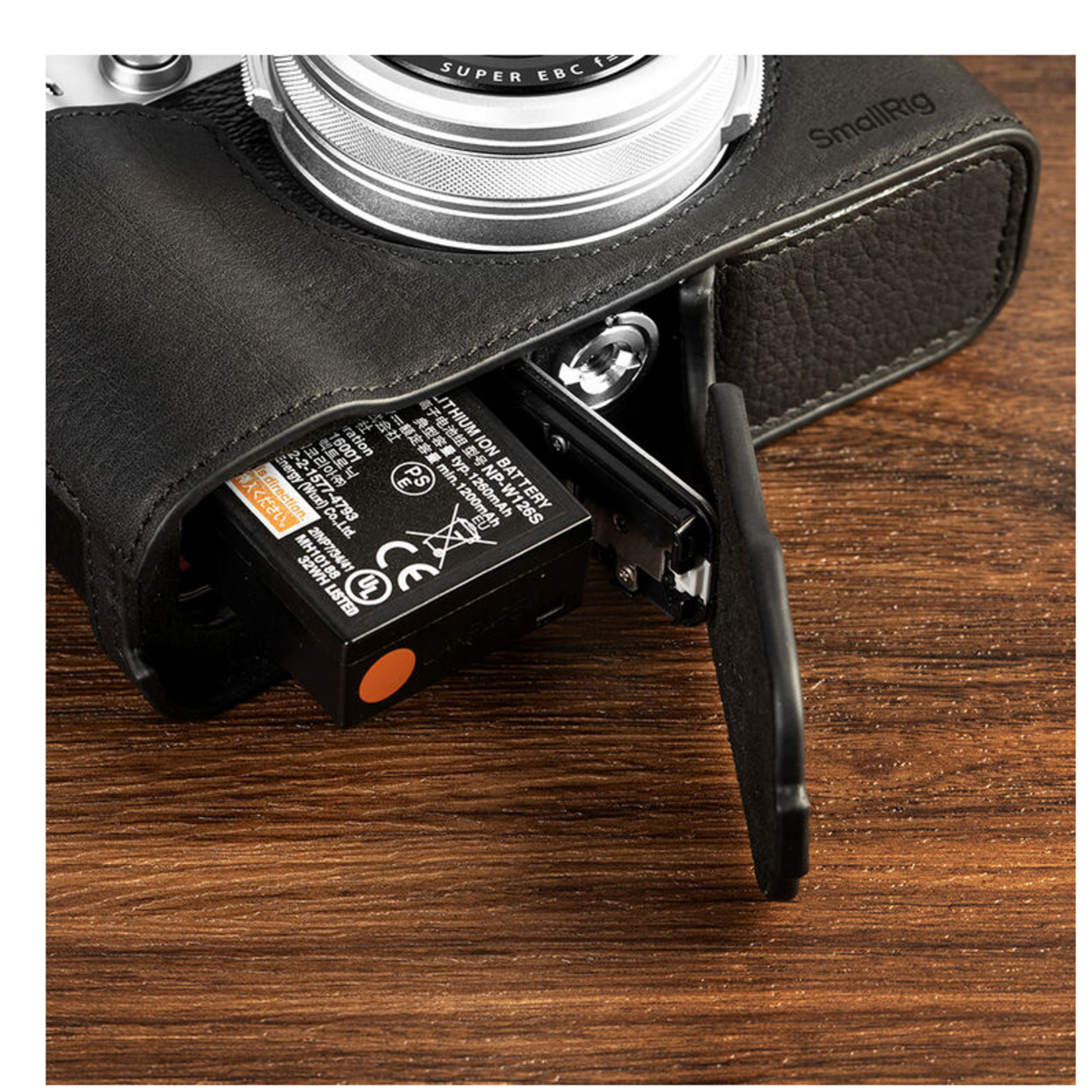 SmallRig SmallRig Leather Half Case for FUJIFILM X100VI (Black)