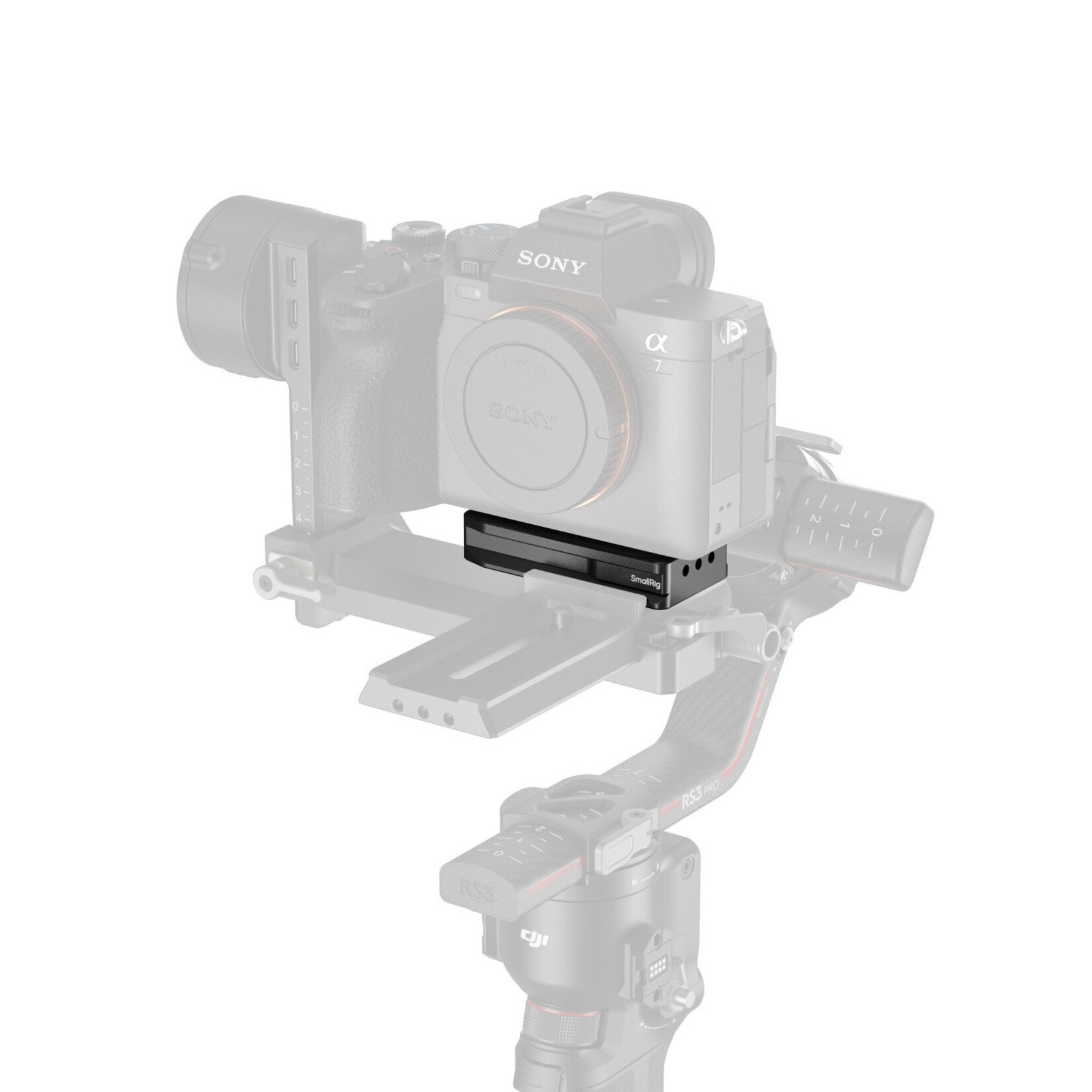 SmallRig SmallRig Arca-Swiss Universal Mount Plate with AirTag/SmartTag2 Compartment