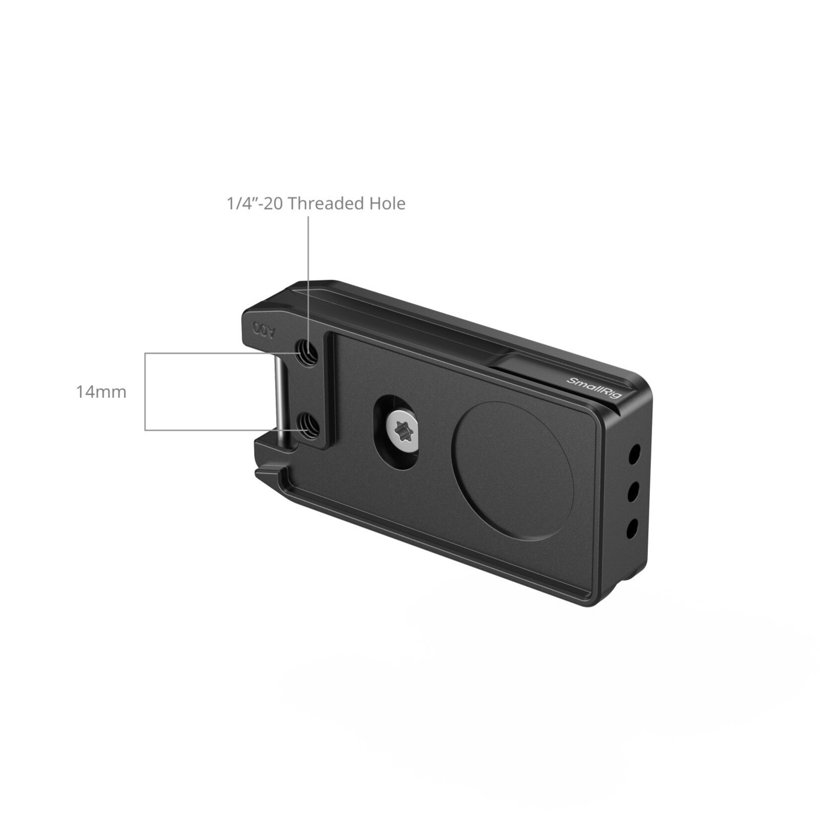 SmallRig SmallRig Arca-Swiss Universal Mount Plate with AirTag/SmartTag2 Compartment