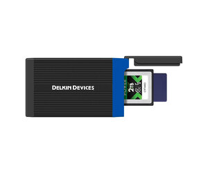 Delkin Devices USB 3.2 CFexpress Type B Card and SD UHS-II Memory