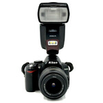 Nikon #1539 USED Nikon D3000 w/ 18-55 & Inseesi Flash