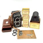#1535 Rolleiflex 3.5E w/ 75mm Planer