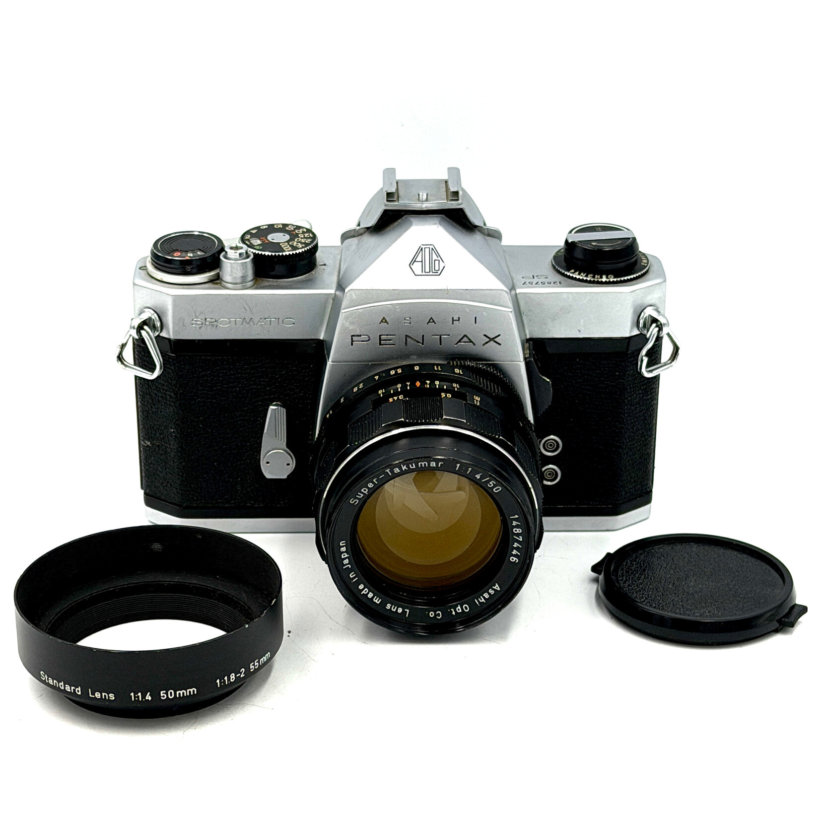 Pentax #1541 USED Pentax Spotmatic SP w/ Super Takumar 1.4/50
