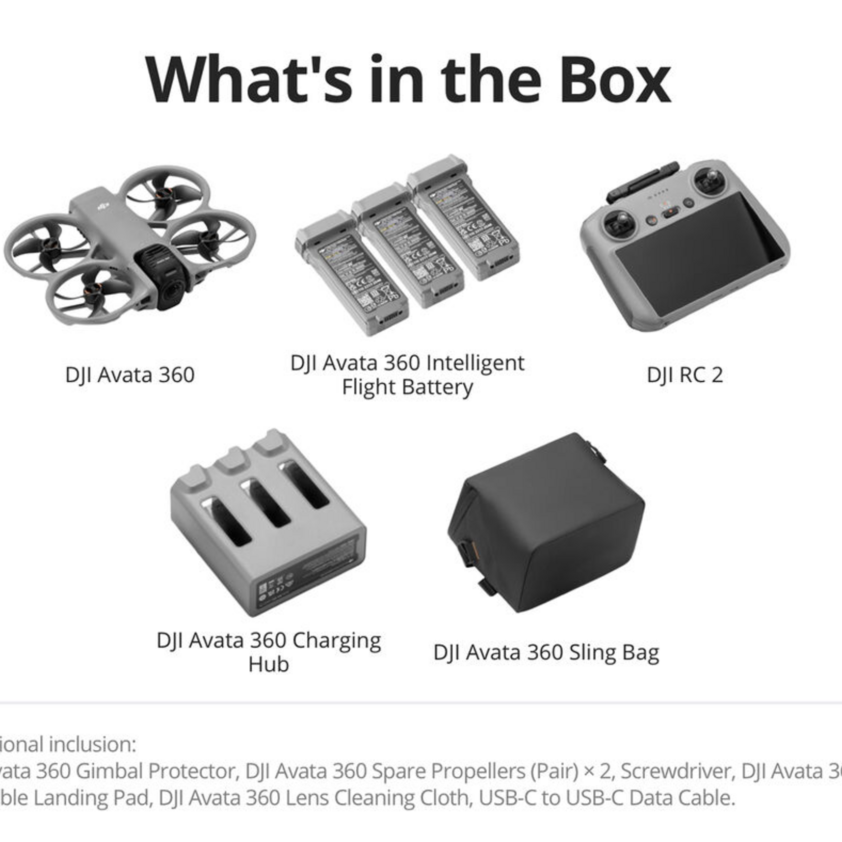 DJI DJI Avata 360 Fly More Combo with RC 2