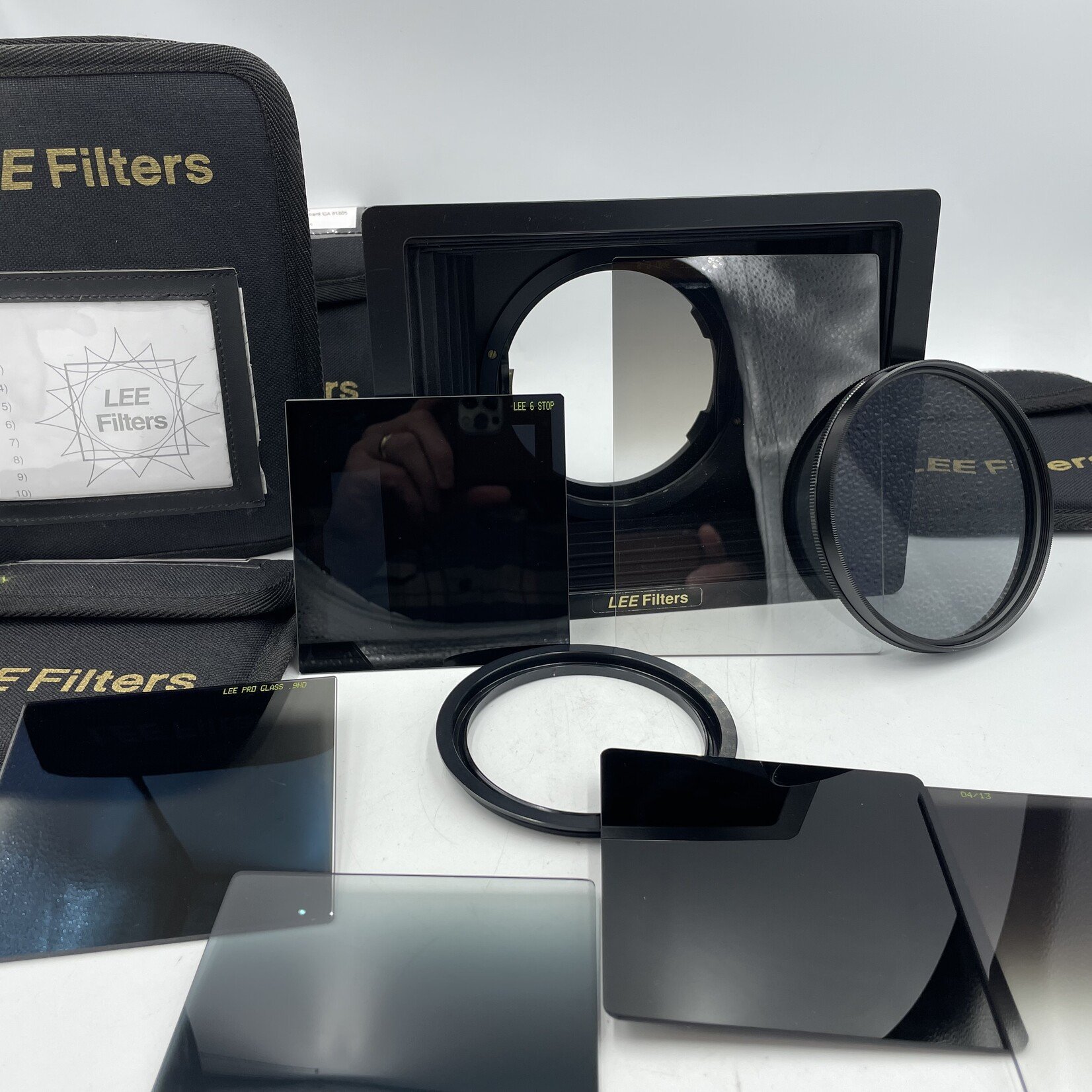 Lee #1544 USED Complete Lee Filters Pro Kit – Big Stopper, CPL, ND Grads, Hood