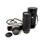 Olympus USED Olympus OM-1N w/ 35mm f/2.8 & 70-300mm
